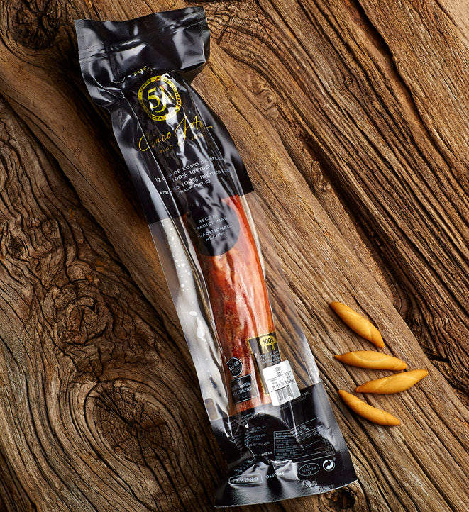 Jamón 100% Ibérico de Bellota 5Js - Pieza 7,5Kg (+ Regalo Lomo)