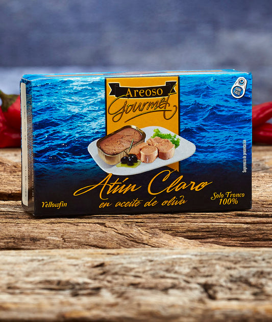 Atún claro en aceite de oliva Areoso Gourmet