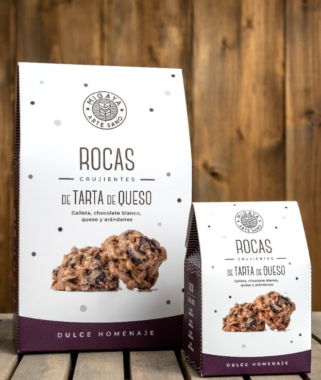 Rocas de Tarta de Queso MIGAYA