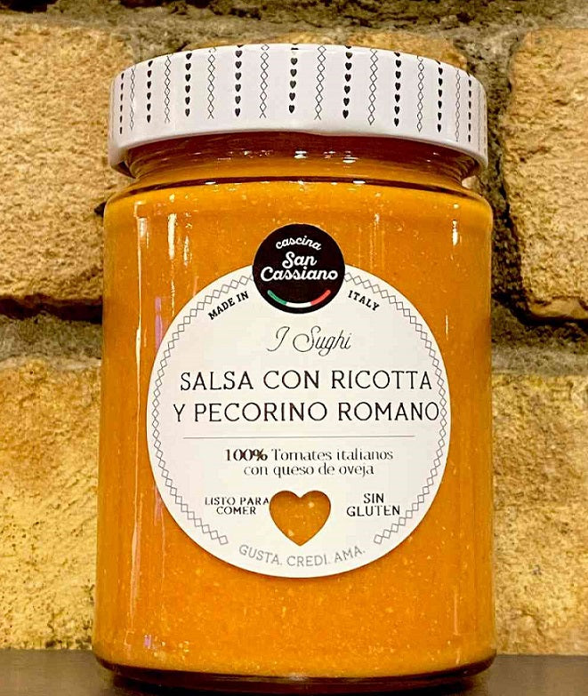 Salsa con Ricotta y Pecorino Romano San Cassiano