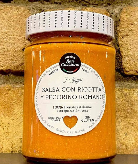 Salsa con Ricotta y Pecorino Romano San Cassiano