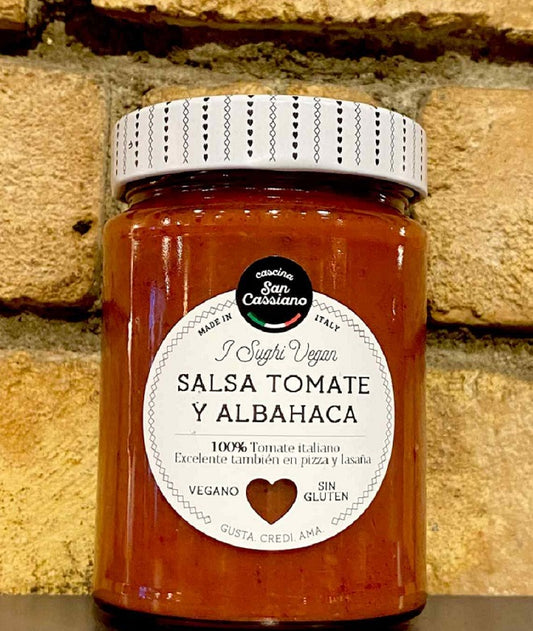 Salsa de Tomate y Albahaca San Cassiano