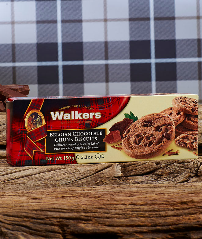 Galletas con trozos de Chocolate Belga Walkers