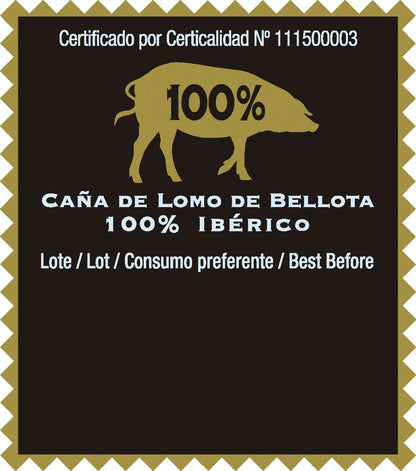 Jamón 100% Ibérico de Bellota 5Js - Pieza 7,5Kg (+ Regalo Lomo)